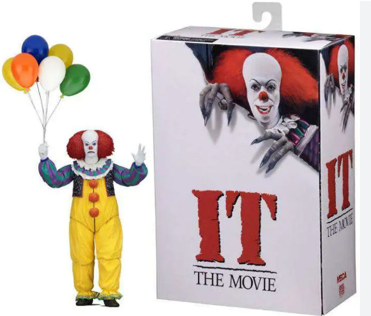 Neca Pennywise Jim Curry ballonnen